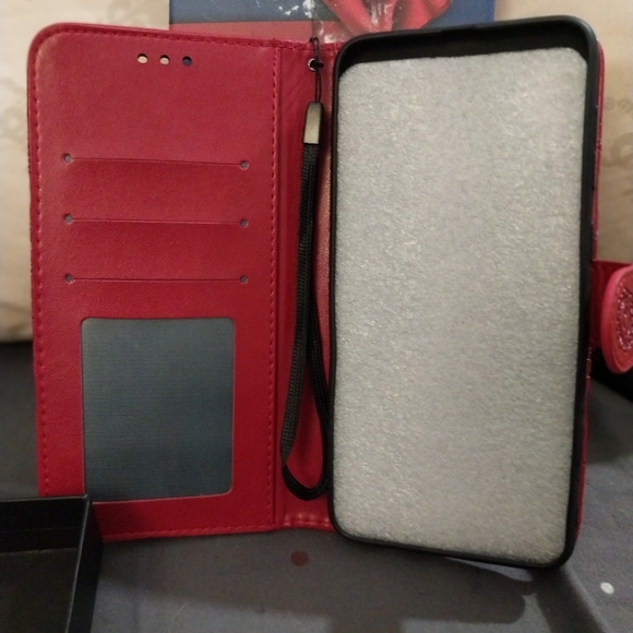 Samsung A11 tooled leather wallet case - Picture 3 of 4